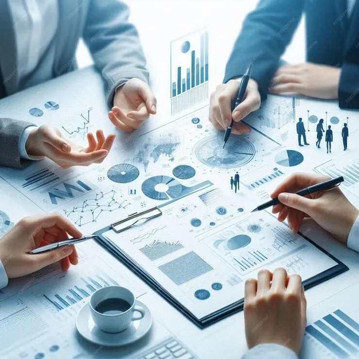 Equipo técnico analizando requerimientos y necesidades del cliente.